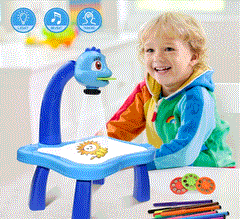 Children Led Projector Art Drawing Table