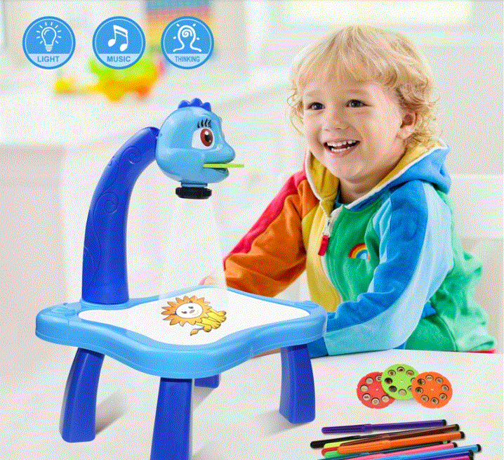 Children Led Projector Art Drawing Table