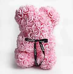 Rose Bear Teddy - Valentine's Day PE Foam Rose Bear