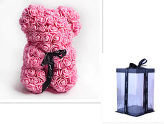 Rose Bear Teddy - Valentine's Day PE Foam Rose Bear