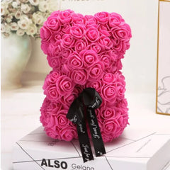 Rose Bear Teddy - Valentine's Day PE Foam Rose Bear