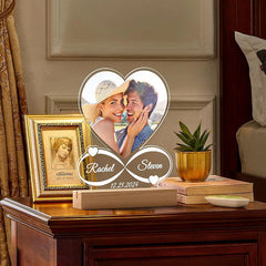 Valentine's Day Personalized Photo Night Light