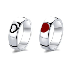 Heart-Shape Couple Ring