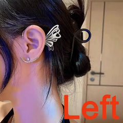 Silver Gold Plated Butterfly Ear Clip