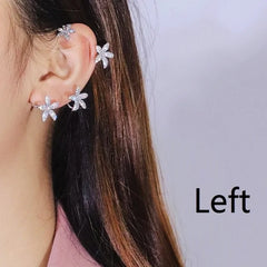 Silver Gold Plated Butterfly Ear Clip